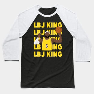 LBJ King - Los Angeles Baseball T-Shirt